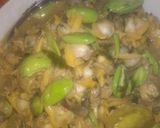 Foto langkah ke 5 dari resep Kerang sambal ijo petai.