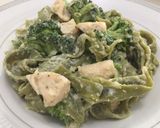 Foto del paso 6 de la receta: Pasta de espinaca estilo Alfredo (bajo en grasa y a mi manera)