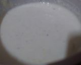 A picture of step 1 of Bread Uttapam.