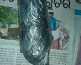 A picture of step 8 of Spinach sushi.