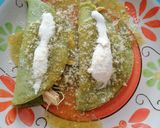 Foto del paso 3 de la receta: Enchiladas verdes con tortilla de nopal 🌶️🤤