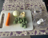 Foto del paso 2 de la receta: Filetes rusos con espinacas