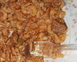 A picture of step 11 of My macaroni craving 🤤.