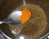 A picture of step 2 of Jowar khichadi.