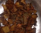 A picture of step 3 of Aloo chaat.