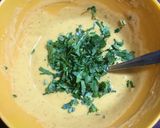 A picture of step 2 of Dahi Phulki.
