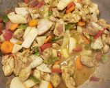 A picture of step 4 of Jamaican Style Curry Chicken.