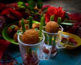 चीज़ पोहा बॉल्स (cheese poha balls recipe in hindi) रेसिपी चरण 7 फोटो
