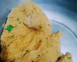 A picture of step 3 of Brinjal paratha.