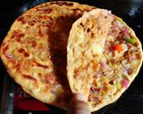 A picture of step 4 of Aalu pyaz ka paratha.