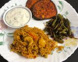 A picture of step 10 of Masala Pulao (Vegetable Pulao).