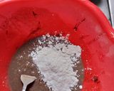 A picture of step 3 of MOLTEN LAVA😍.