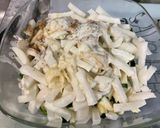 Une image de l'étape 8 de Gratin de courgettes et navets à la moutarde et pecorino.