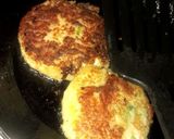 A picture of step 4 of Falahari stuffed Patties.