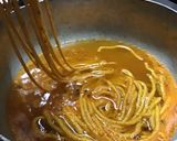 A picture of step 5 of Kathiyawadi gathiya ki sabzi.