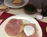 A picture of step 3 of Sonoran-Style Poached Ranch Eggs.