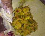 Stuffed Parathas from Cabbage Potato Sabji recipe step 3 photo