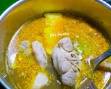 Hình bước làm 3 của món Bún Bò Huế Giò Heo Huyết Chả
