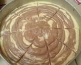 Zebra Batter Cake langkah memasak 9 foto