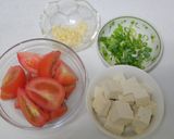 蕃茄煨豆腐的食譜步驟1照片