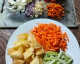 Foto langkah ke 3 dari resep Ikan Bawal Acar Kuning.