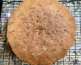 A picture of step 7 of Lemon Rosemary Olive Oil Cake with Mascarpone Cream.