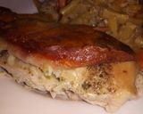 Sonkás-sajtos sült csirkemell recept fázis 3 fotója