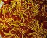 A picture of step 5 of Sev Tameta nu Shak - 10 minutes Gujarati dinner sabji (with roti).