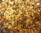A picture of step 3 of Cheddar Breakfast Scramble 🧀.
