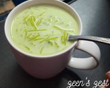 A picture of step 2 of Pista Falooda.