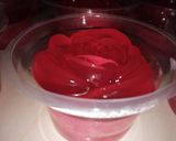 Foto langkah ke 3 dari resep Puding Mawar Salju.