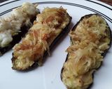 Foto del paso 9 de la receta: Berenjenas🍆 con cebolla🌰 caramelizada y pollo🍗!!!