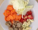Foto langkah ke 3 dari resep Capcay telur puyuh.