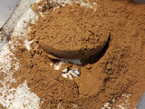 Brownies de harina de avena