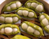 A picture of step 12 of Pea-Shaped Steamed Buns(豆荚馒头）.