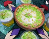 A picture of step 5 of Coconut kheer.