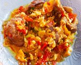 Foto langkah ke 6 dari resep Hati Ampela Orak Arik Pedas Gila 🔥🔥.