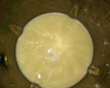A picture of step 1 of Mango creamy shake.