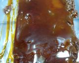 Foto del paso 4 de la receta Puding de vainilla con chocolate, Manzana y galleta relieve, sin lactosa
