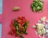 Foto langkah ke 5 dari resep Tumis cumi asin pete rawit.