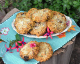 Foto del paso 4 de la receta: Galletas de avena con remolacha, zanahoria y pasas de uva🍪