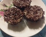Foto langkah ke 7 dari resep Brownies Cokelat Kukus Mini 1 Telur.
