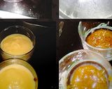 A picture of step 2 of Khubani ka meetha.