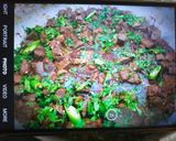 A picture of step 9 of Bhuni kalaji(liver).