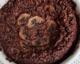Une image de l'étape 4 de Porridge au four banane chocolat.