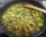 Foto del paso 5 de la receta: Coles de Bruselas con arroz y garbanzos
