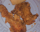 A picture of step 3 of KFC chicken.