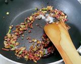 A picture of step 3 of Red Amaranths (Chaulai ka Saag).