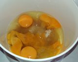 A picture of step 1 of Vanilla sponge cupcakes without milk.