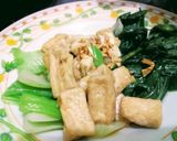 Foto langkah ke 11 dari resep 62. Bak choy siram tahu bawang putih.